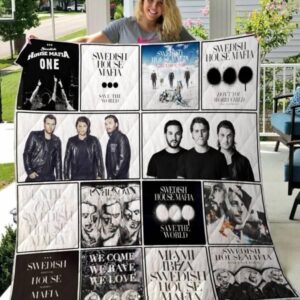 Swedish House Mafia Quilt Blanket  Limited Quilt Blanket